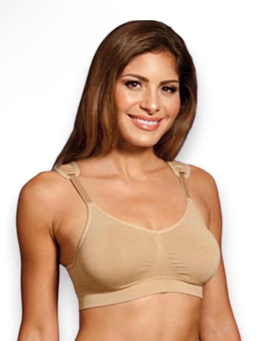 2 Nude Wireless Comfort Bra